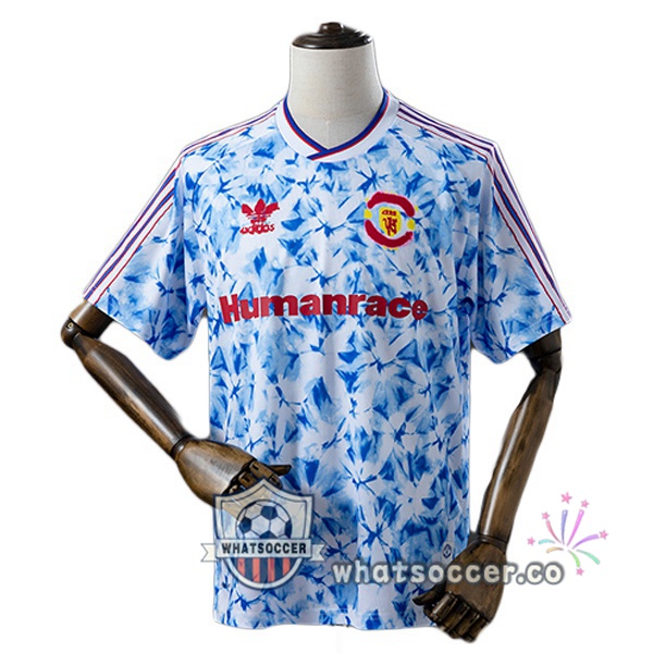 Manchester United Human Race Retro Special Edition Blue White 2020-2021