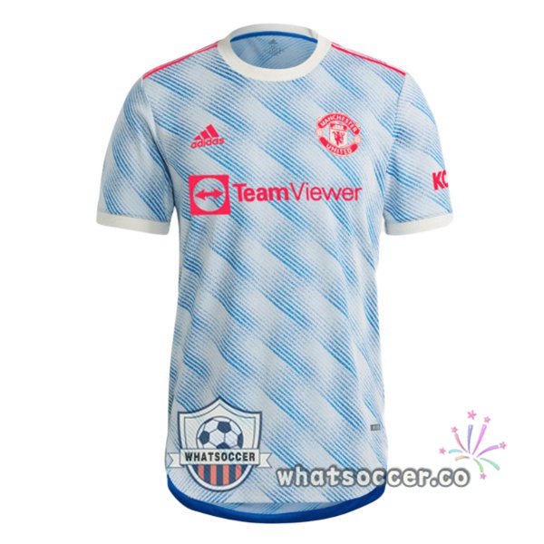 Manchester United Retro Away Blue White 2021-2022 Manchester United Retro Away Blue White 2021-2022