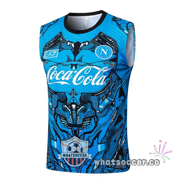 SSC Napoli Soccer Vest Blue 2025-2026 SSC Napoli Soccer Vest Blue 2025-2026