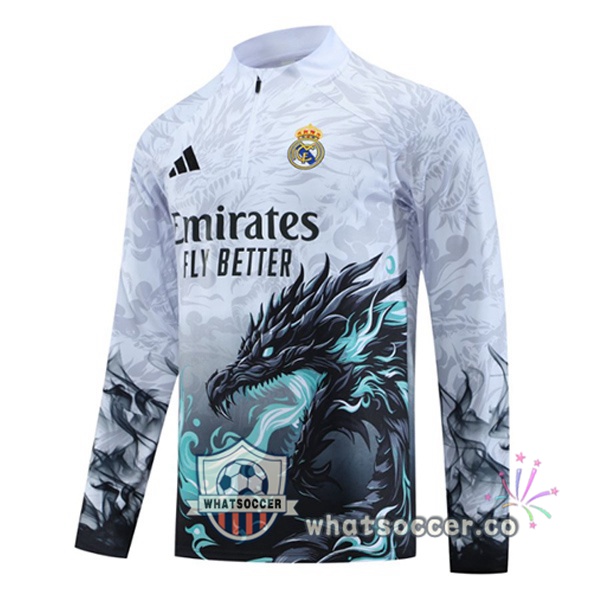 Soccer Sweater Real Madrid White 2025-2026