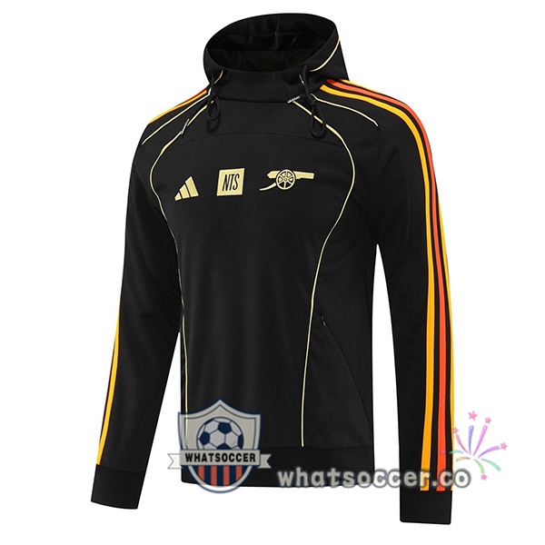 Hooded Sweatshirt Arsenal Black 2025-2026