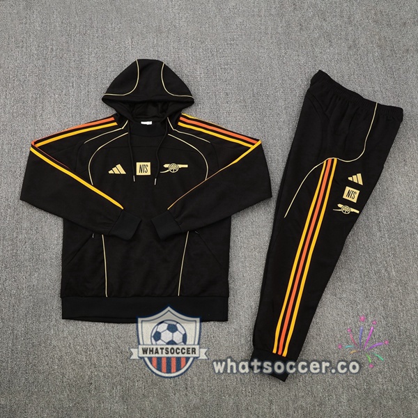 Tracksuit - Hooded Sweatshirt Arsenal Black 2025-2026