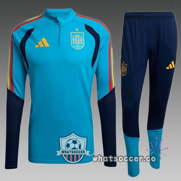 Training Wear Spain Kids Blue 2025-2026