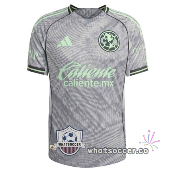 Club America Third Soccer Jerseys Gray 2025-2026