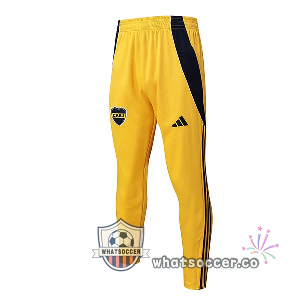 Boca Juniors Soccer Pants Yellow 2025-2026