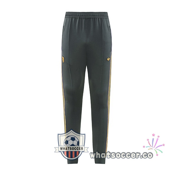 Manchester United Soccer Pants Gray 2025-2026