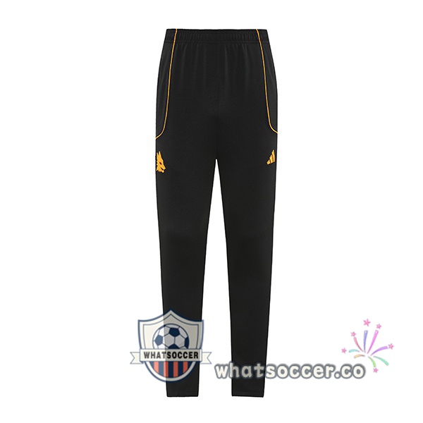AS Roma Soccer Pants Black 2025-2026 AS Roma Soccer Pants Black 2025-2026
