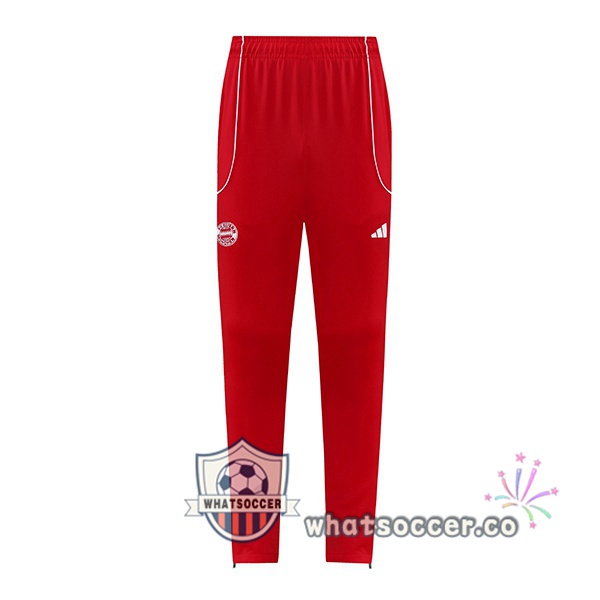 Bayern Munich Soccer Pants Red 2025-2026