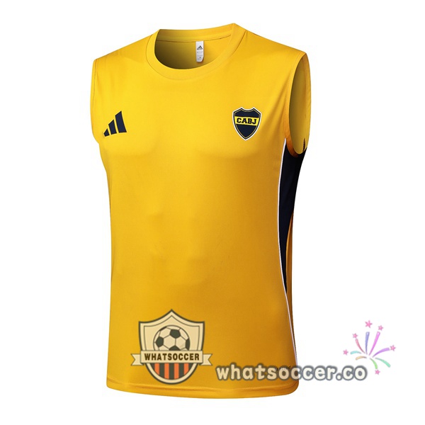 Boca Juniors Soccer Vest Yellow 2025-2026