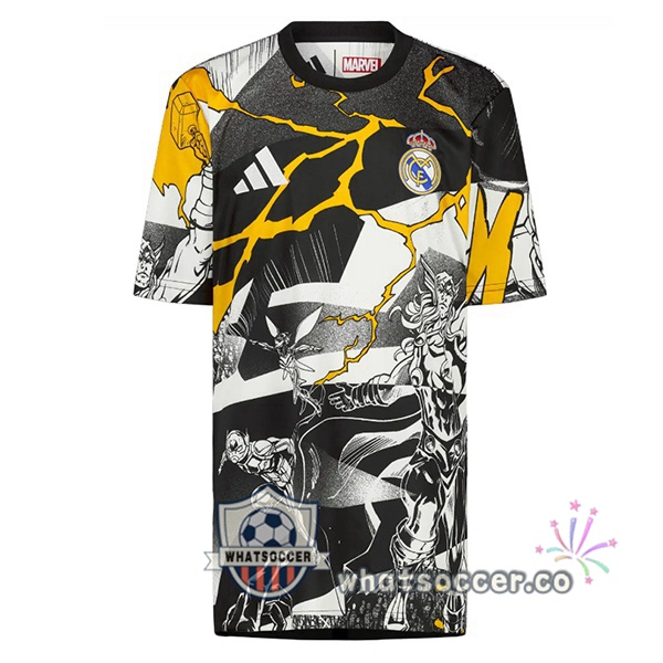 Real Madrid Special Edition Soccer Jerseys White Black 2025-2026 Real Madrid Special Edition Soccer Jerseys White Black 2025-2026
