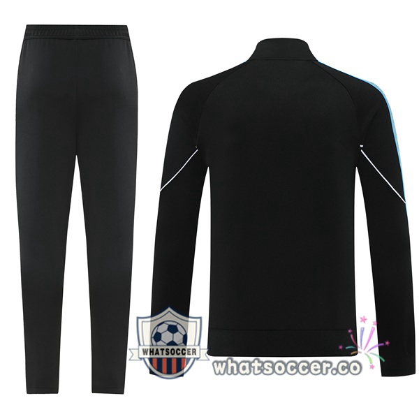 Training Jacket Olympique de Marseille Black 2025-2026