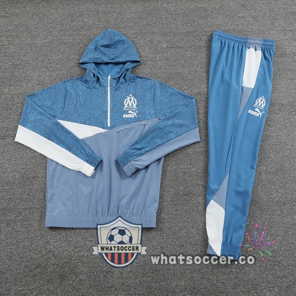 Tracksuit - Windbreaker Olympique de Marseille Blue 2025-2026