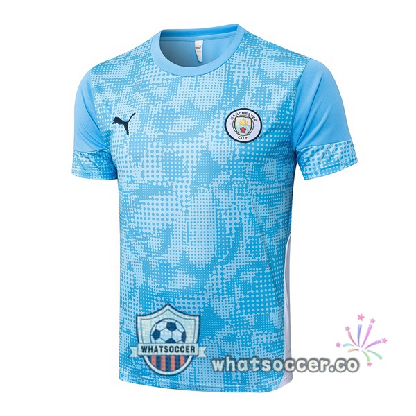 Manchester City Training T-Shirts Blue 2025-2026 Manchester City Training T-Shirts Blue 2025-2026