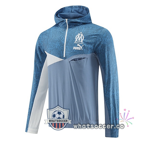 Windbreaker Olympique de Marseille Blue 2025-2026