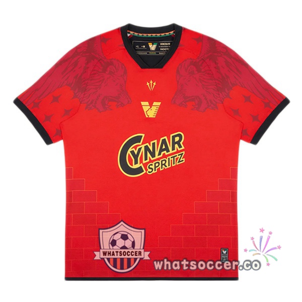 Venezia FC Fourth Soccer Jerseys Red 2025-2026 Venezia FC Fourth Soccer Jerseys Red 2025-2026
