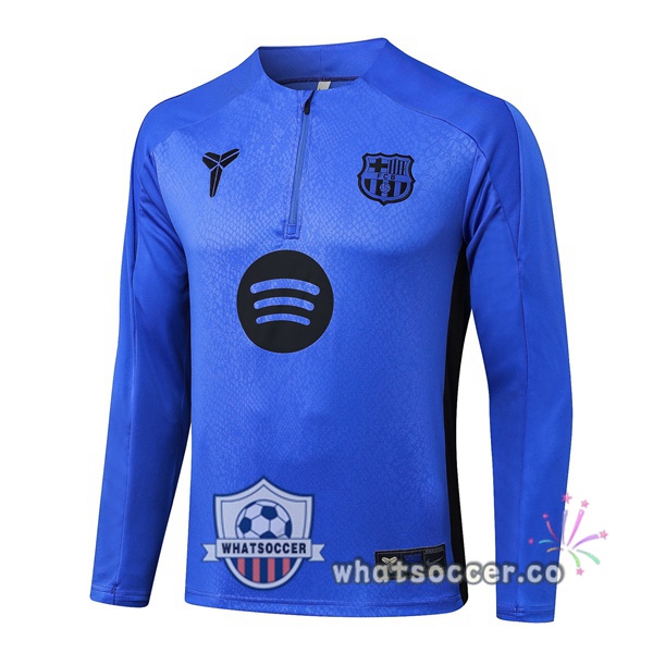 Soccer Sweater FC Barcelona Blue 2025-2026 Soccer Sweater FC Barcelona Blue 2025-2026