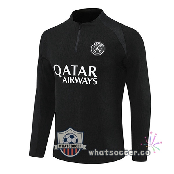 Soccer Sweater Paris PSG Black 2025-2026