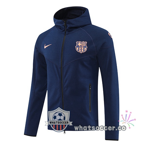 Hooded Sweatshirt FC Barcelona Blue Royal 2025-2026 Hooded Sweatshirt FC Barcelona Blue Royal 2025-2026