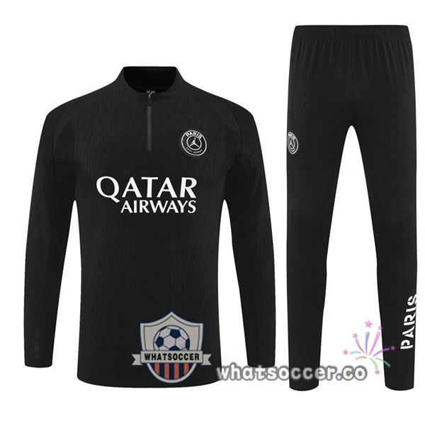 Training Wear Paris PSG Black 2025-2026 Training Wear Paris PSG Black 2025-2026