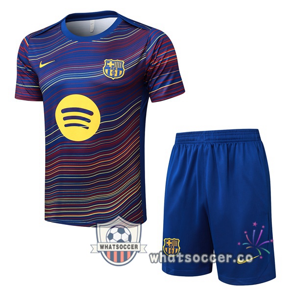 FC Barcelona Training T-Shirts + Shorts Blue Royal 2025-2026 FC Barcelona Training T-Shirts + Shorts Blue Royal 2025-2026