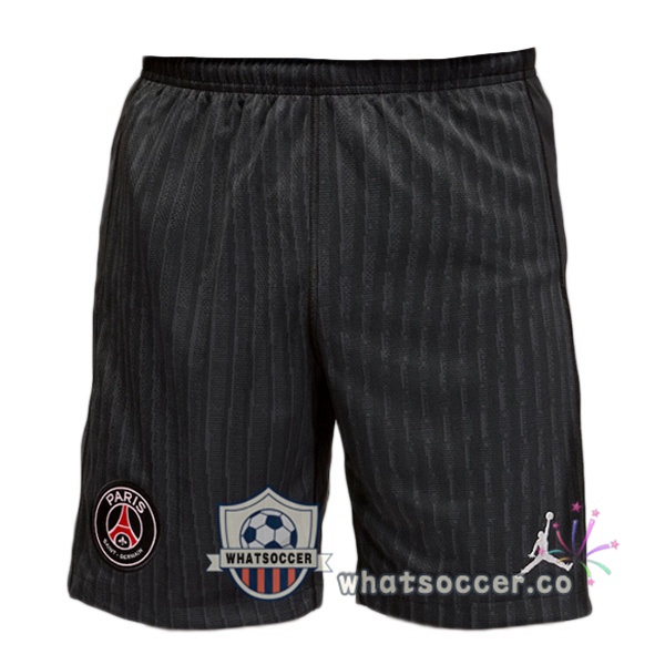 Paris PSG Fourth Soccer Jerseys Black 2025-2026