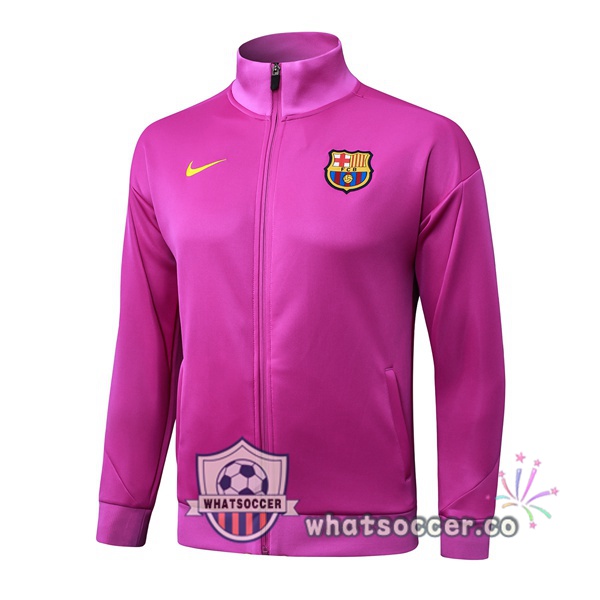 Soccer Jacket FC Barcelona Purple 2025-2026
