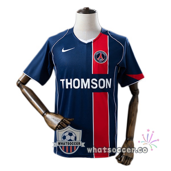 Paris PSG Retro Home Blue Royal 2004-2005
