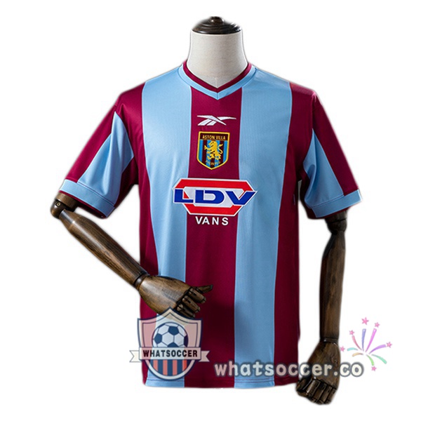 Aston Villa Retro Home Marron 1999-2000