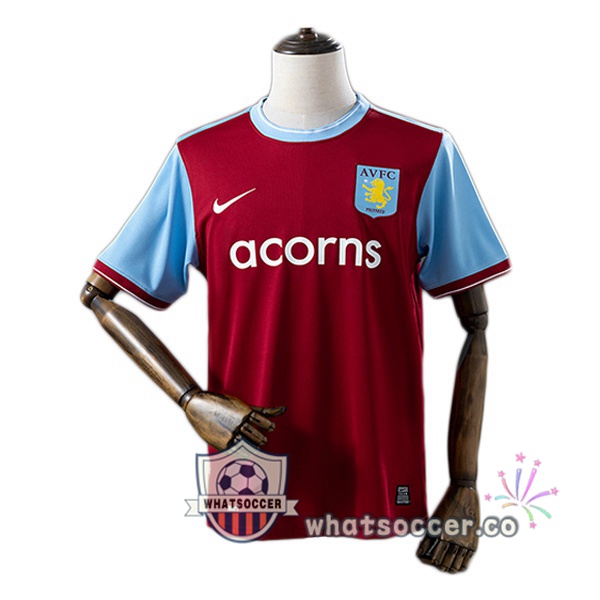 Aston Villa Retro Home Marron 2009-2010