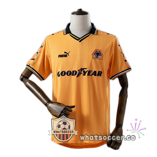 Wolves Retro Home Yellow 1998-1999