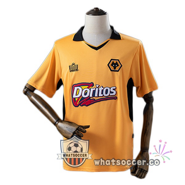 Wolves Retro Home Yellow 2002-2004