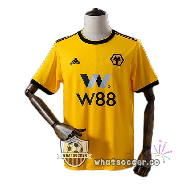 Wolves Retro Home Yellow 2018-2019