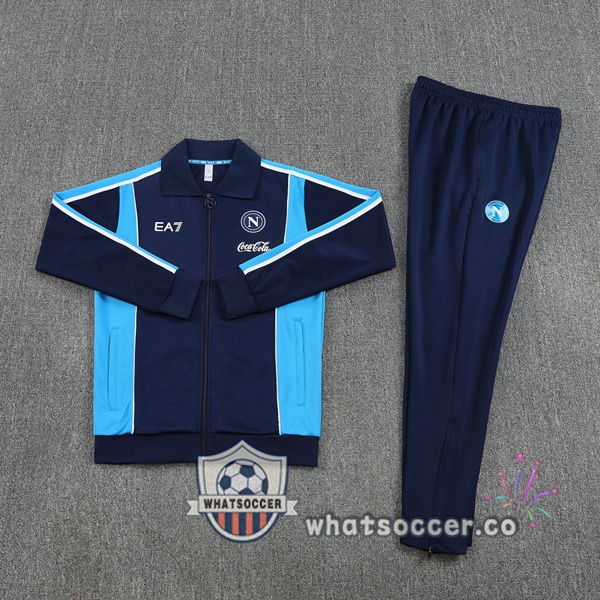 Training Jacket SSC Napoli Blue Royal 2025-2026