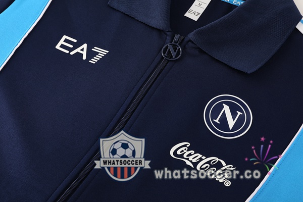 Training Jacket SSC Napoli Blue Royal 2025-2026