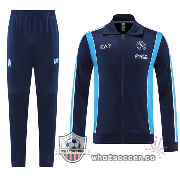 Training Jacket SSC Napoli Blue Royal 2025-2026
