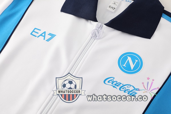 Training Jacket SSC Napoli White 2025-2026
