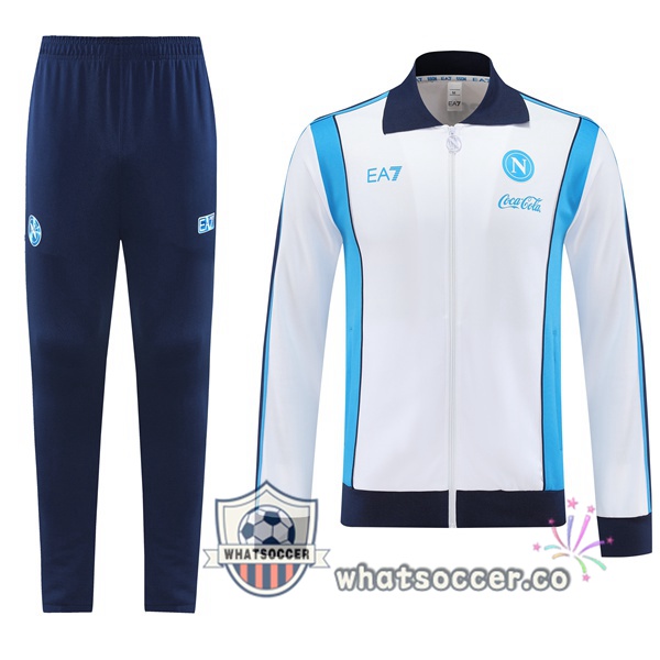 Training Jacket SSC Napoli White 2025-2026