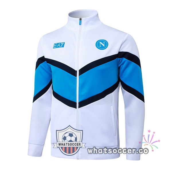 Soccer Jacket SSC Napoli White 2025-2026