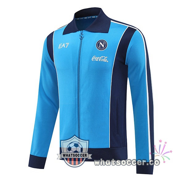 Soccer Jacket SSC Napoli Blue 2025-2026