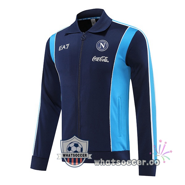 Soccer Jacket SSC Napoli Blue Royal 2025-2026