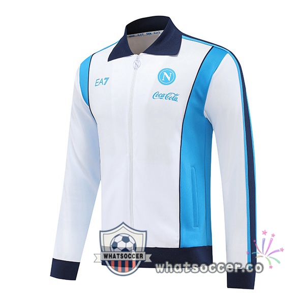 Soccer Jacket SSC Napoli White 2025-2026
