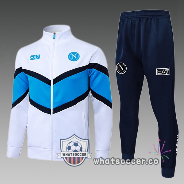 Training Jacket SSC Napoli Kids White 2025-2026
