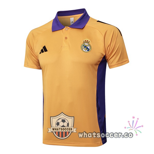 Training Polo Real Madrid Yellow 2025-2026