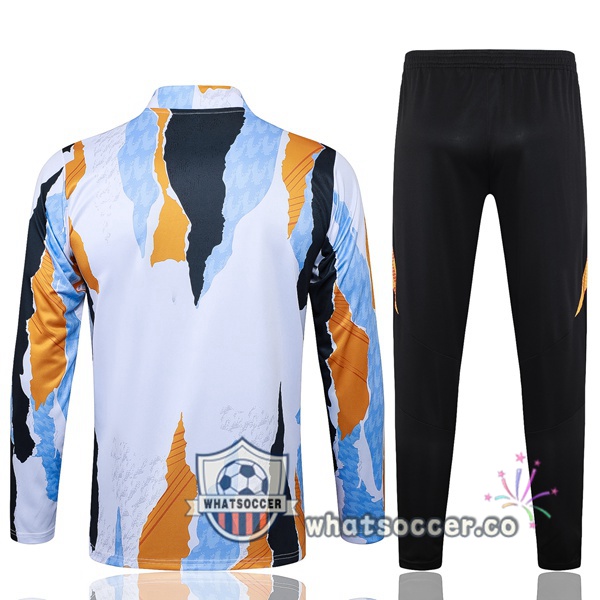 Tracksuit Real Madrid White Yellow 2025-2026