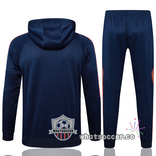 Tracksuit - Hooded Manchester United Blue Royal 2025-2026