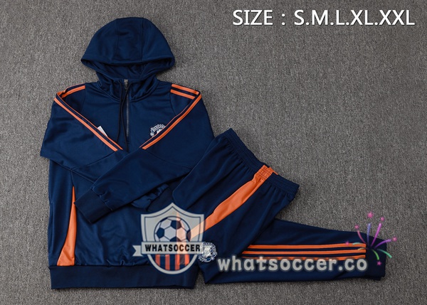 Tracksuit - Hooded Manchester United Blue Royal 2025-2026