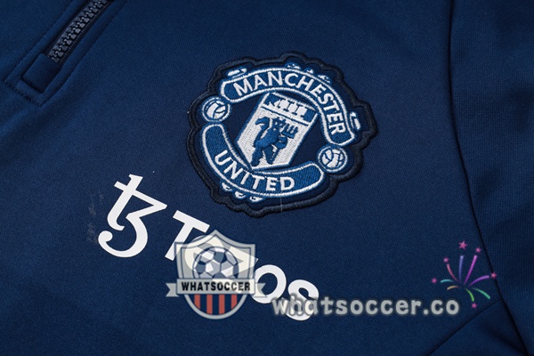 Tracksuit - Hooded Manchester United Blue Royal 2025-2026