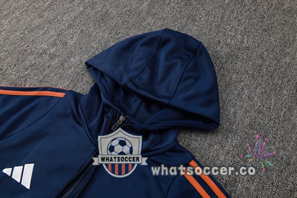 Tracksuit - Hooded Manchester United Blue Royal 2025-2026