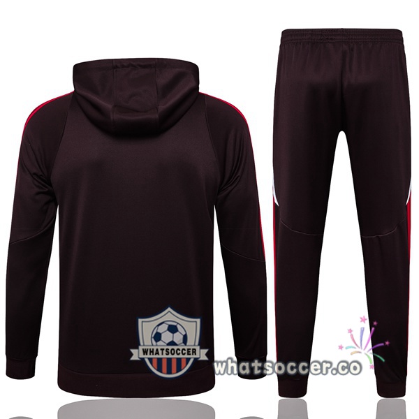 Tracksuit - Hooded Bayern Munich Red 2025-2026