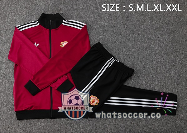 Training Jacket Manchester United Red 2025-2026